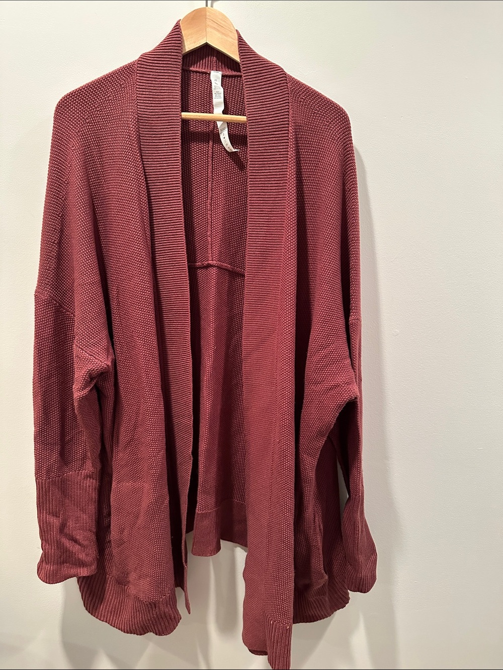lululemon athletica Open-Front Cardigan - Dusty Rose